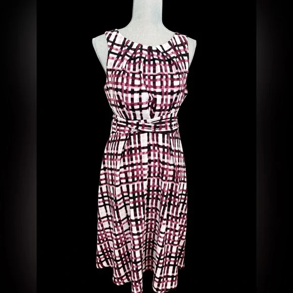 Elle | Dresses | Elle Purple Plaid Fit And Flare Dress Size Medium | Poshmark Elle | Dresses | Elle Purple Plaid Fit And Flare Dress Size Medium | Poshmark
